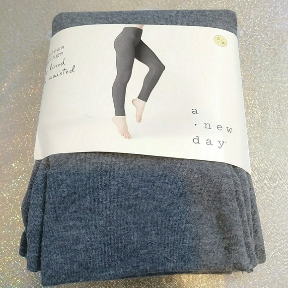 a new day Pants - NWT Womens Cotton Blend Seamless 5" Rise Leggings